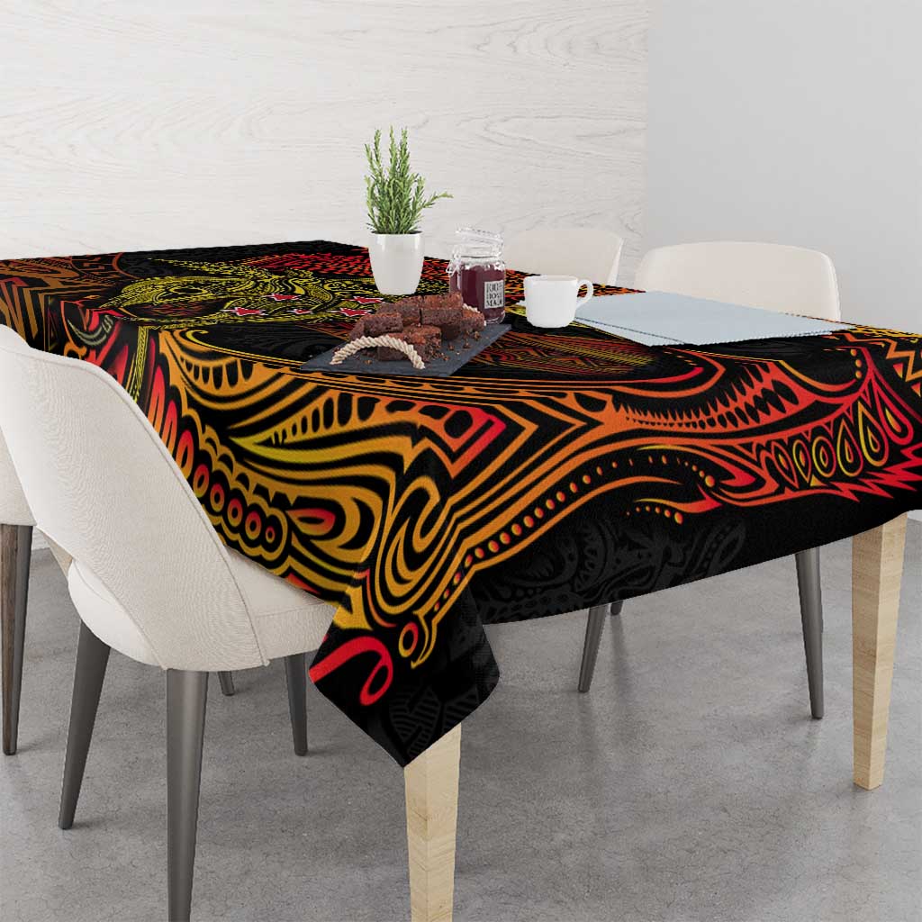 Papua New Guinea 50th Independence Day Tablecloth Culture Spirit and Sovereignty