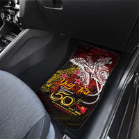 PNG 1975 - 2025 Car Mats Papua New Guinea 50th Independence Anniversary