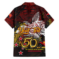 PNG 1975 - 2025 Hawaiian Shirt Papua New Guinea 50th Independence Anniversary