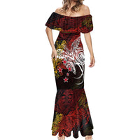 PNG 1975 - 2025 Mermaid Dress Papua New Guinea 50th Independence Anniversary