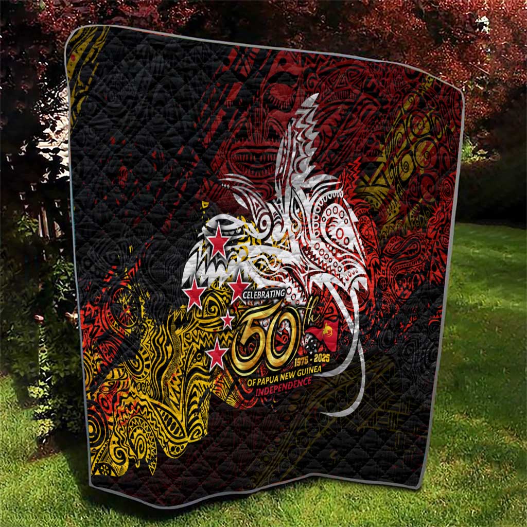 PNG 1975 - 2025 Quilt Papua New Guinea 50th Independence Anniversary
