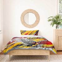 Papua New Guinea 50th Independence Day Bedding Set Celebrate Our History, Inspire Our Future