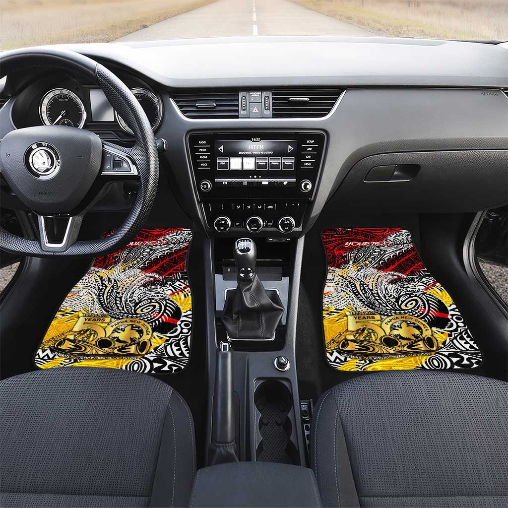 Papua New Guinea 50th Independence Day Car Mats Celebrate Our History, Inspire Our Future