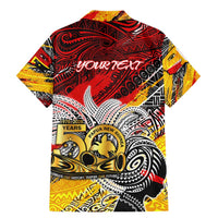 Papua New Guinea 50th Independence Day Family Matching Mermaid Dress and Hawaiian Shirt Celebrate Our History, Inspire Our Future