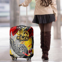 Papua New Guinea 50th Independence Day Luggage Cover Celebrate Our History, Inspire Our Future