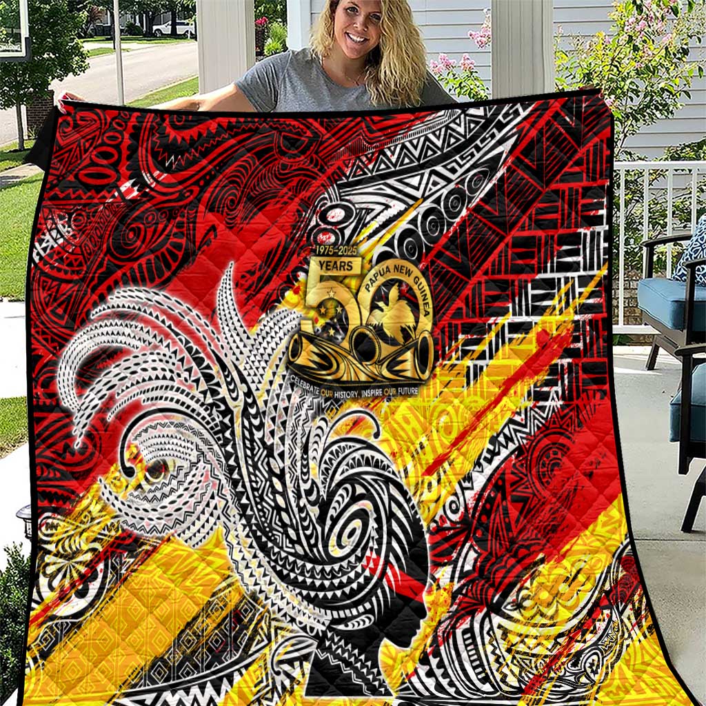Papua New Guinea 50th Independence Day Quilt Celebrate Our History, Inspire Our Future