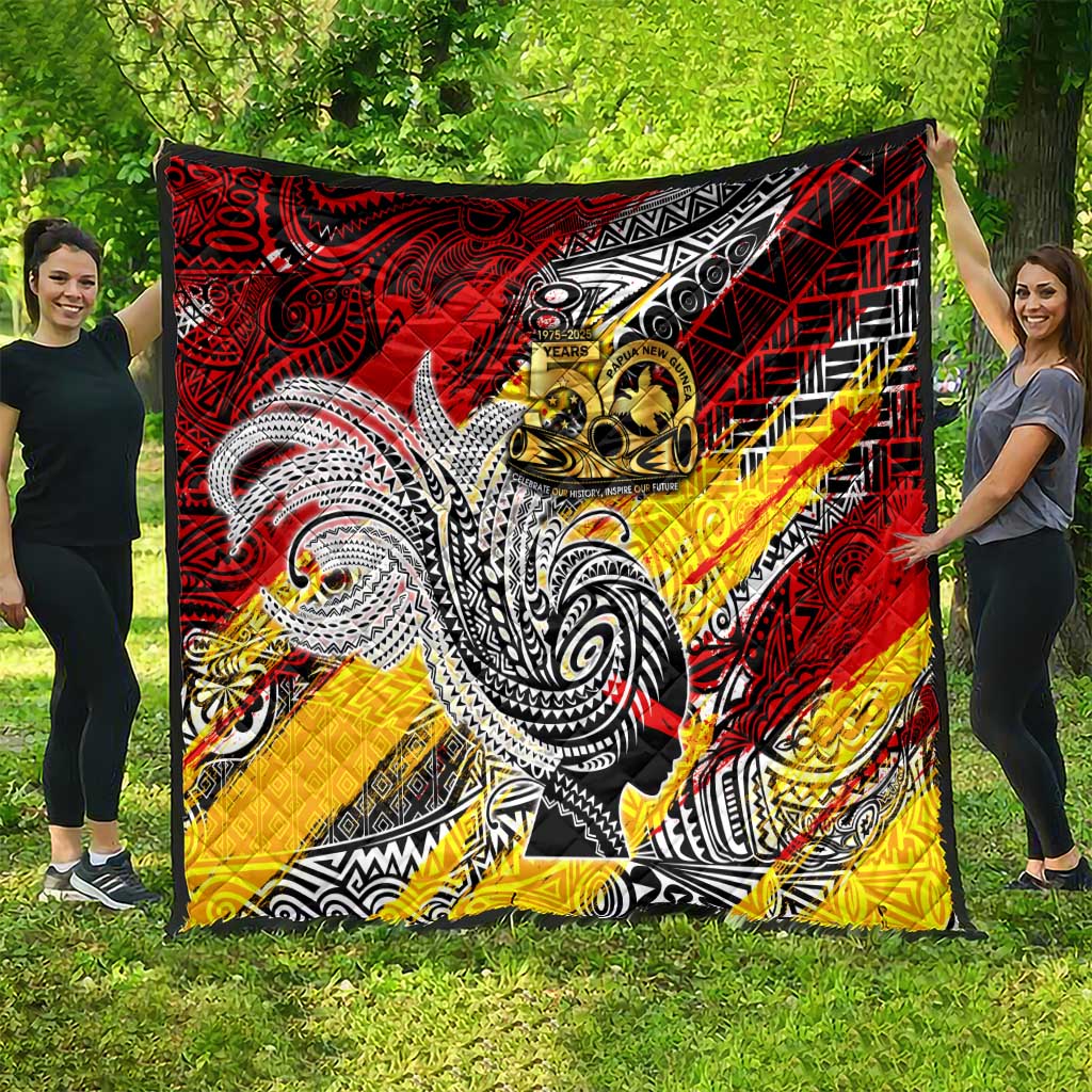 Papua New Guinea 50th Independence Day Quilt Celebrate Our History, Inspire Our Future