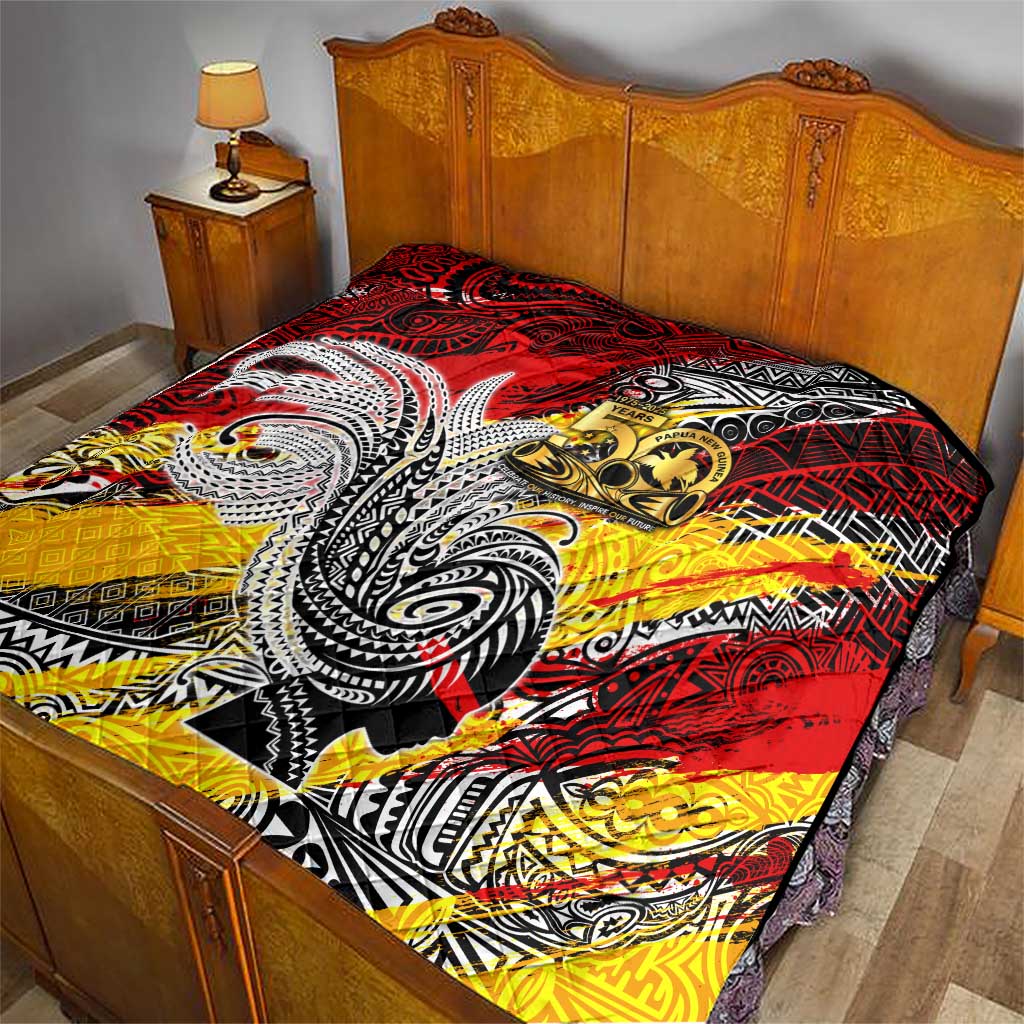 Papua New Guinea 50th Independence Day Quilt Celebrate Our History, Inspire Our Future