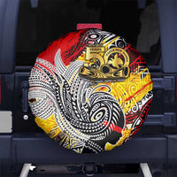 Papua New Guinea 50th Independence Day Spare Tire Cover Celebrate Our History, Inspire Our Future