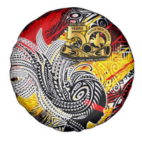 Papua New Guinea 50th Independence Day Spare Tire Cover Celebrate Our History, Inspire Our Future