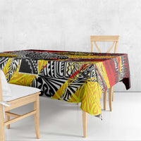 Papua New Guinea 50th Independence Day Tablecloth Celebrate Our History, Inspire Our Future