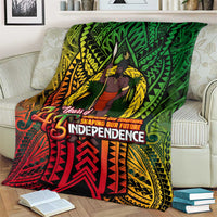 Vanuatu 45th Independence Anniversary Blanket Embracing Our Traditions Shaping Our Future