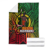 Vanuatu 45th Independence Anniversary Blanket Embracing Our Traditions Shaping Our Future