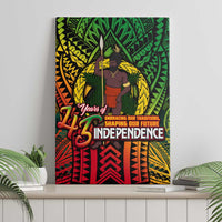 Vanuatu 45th Independence Anniversary Canvas Wall Art Embracing Our Traditions Shaping Our Future