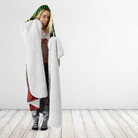 Vanuatu 45th Independence Anniversary Hooded Blanket Embracing Our Traditions Shaping Our Future DT02 - Polynesian Pride