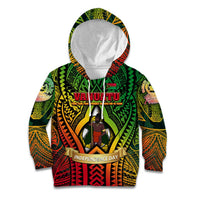 Vanuatu 45th Independence Anniversary Kid Hoodie Embracing Our Traditions Shaping Our Future DT02 Hoodie Art - Polynesian Pride