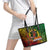 Vanuatu 45th Independence Anniversary Leather Tote Bag Embracing Our Traditions Shaping Our Future