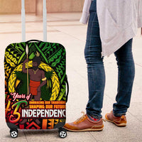 Vanuatu 45th Independence Anniversary Luggage Cover Embracing Our Traditions Shaping Our Future