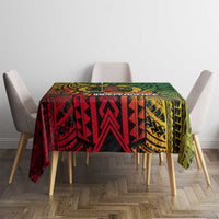 Vanuatu 45th Independence Anniversary Tablecloth Embracing Our Traditions Shaping Our Future