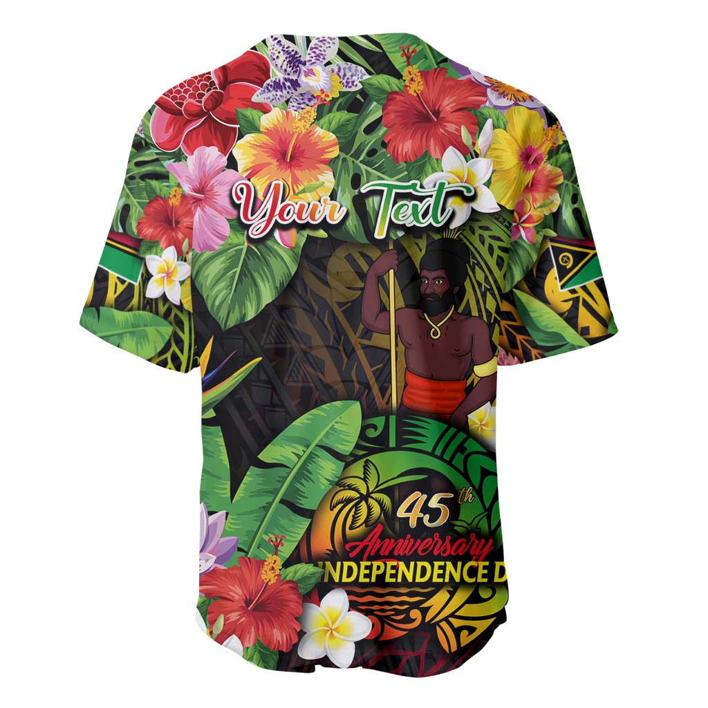 45th Anniversary of Freedom Vanuatu Baseball Jersey Island Pride Cultural Power Pacific Unity DT02 - Polynesian Pride