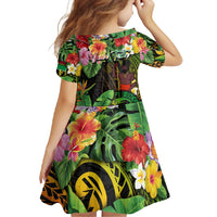 45th Anniversary of Freedom Vanuatu Family Matching Long Sleeve Bodycon Dress and Hawaiian Shirt Island Pride Cultural Power Pacific Unity