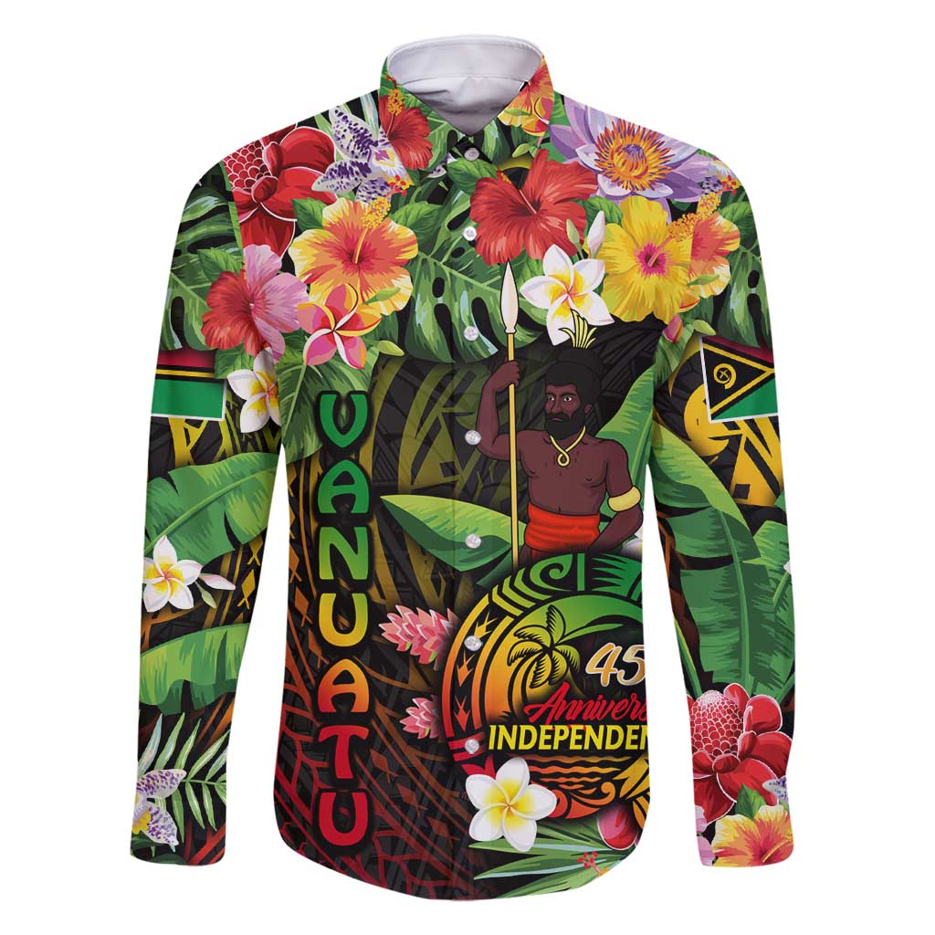 45th Anniversary of Freedom Vanuatu Family Matching Mermaid Dress and Hawaiian Shirt Island Pride Cultural Power Pacific Unity