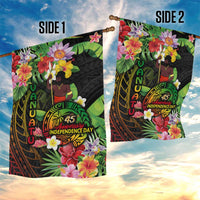 45th Anniversary of Freedom Vanuatu Garden Flag Island Pride Cultural Power Pacific Unity DT02 - Polynesian Pride