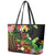 45th Anniversary of Freedom Vanuatu Leather Tote Bag Island Pride Cultural Power Pacific Unity