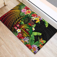 45th Anniversary of Freedom Vanuatu Rubber Doormat Island Pride Cultural Power Pacific Unity DT02 - Polynesian Pride