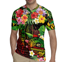 45th Anniversary of Freedom Vanuatu Rugby Jersey Island Pride Cultural Power Pacific Unity