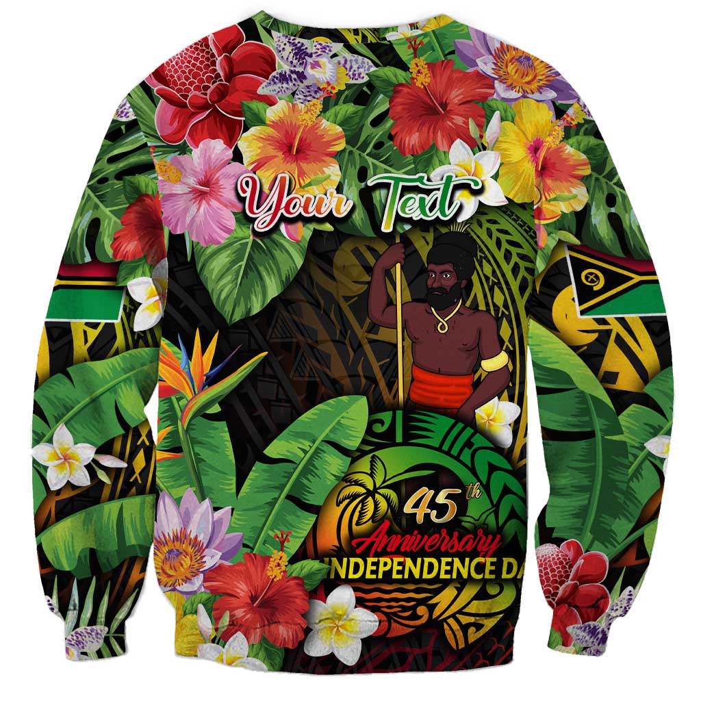 45th Anniversary of Freedom Vanuatu Sweatshirt Island Pride Cultural Power Pacific Unity DT02 - Polynesian Pride
