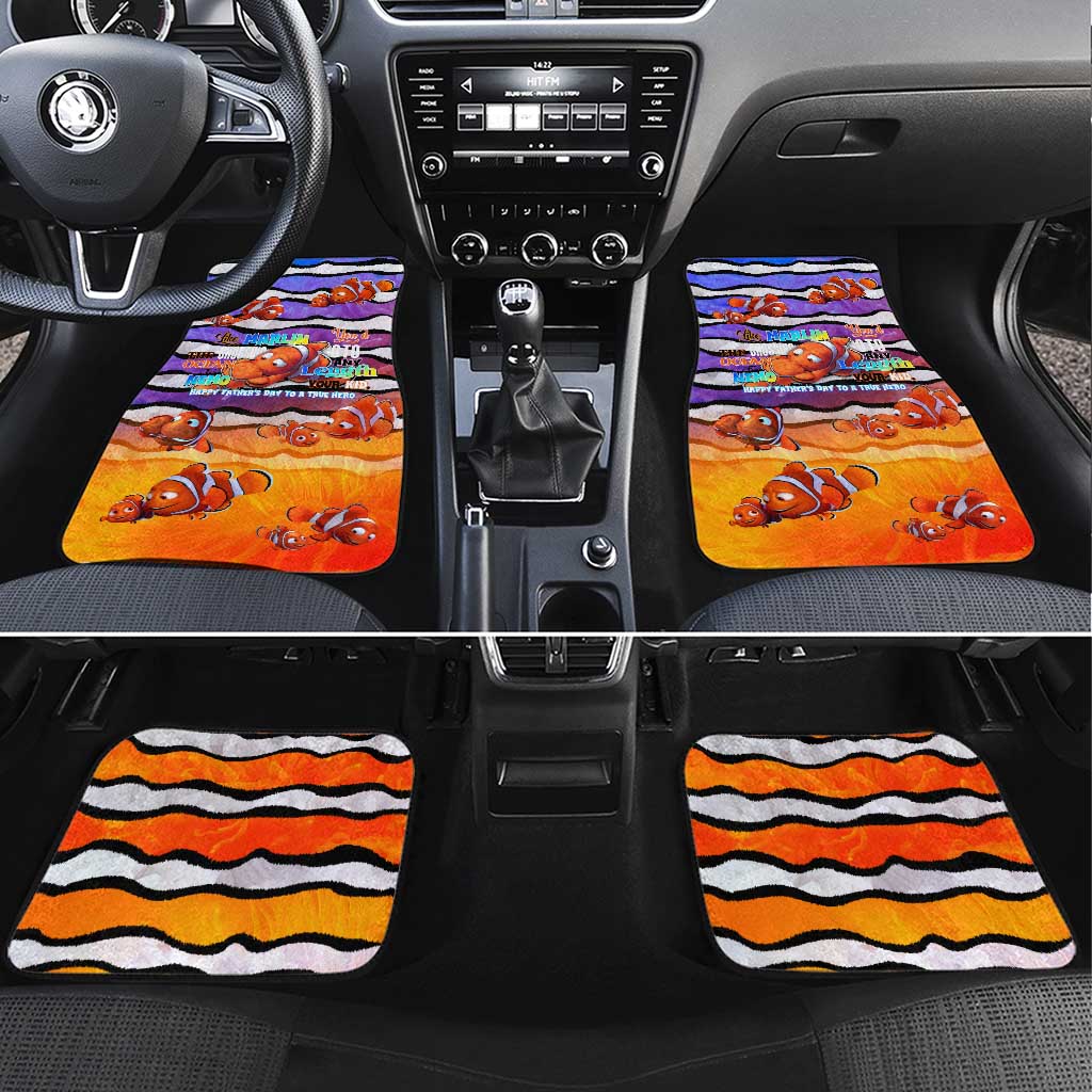 The Ocean Best Dad Car Mats Like Marlin Happy Fathers Day To a True Hero - Polynesian Pride