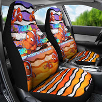 The Ocean Best Dad Car Seat Cover Like Marlin Happy Fathers Day To a True Hero - Polynesian Pride