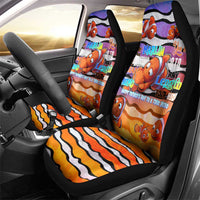 The Ocean Best Dad Car Seat Cover Like Marlin Happy Fathers Day To a True Hero - Polynesian Pride