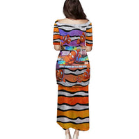 The Ocean Best Dad Family Matching Puletasi and Hawaiian Shirt Like Marlin Happy Fathers Day To a True Hero - Polynesian Pride