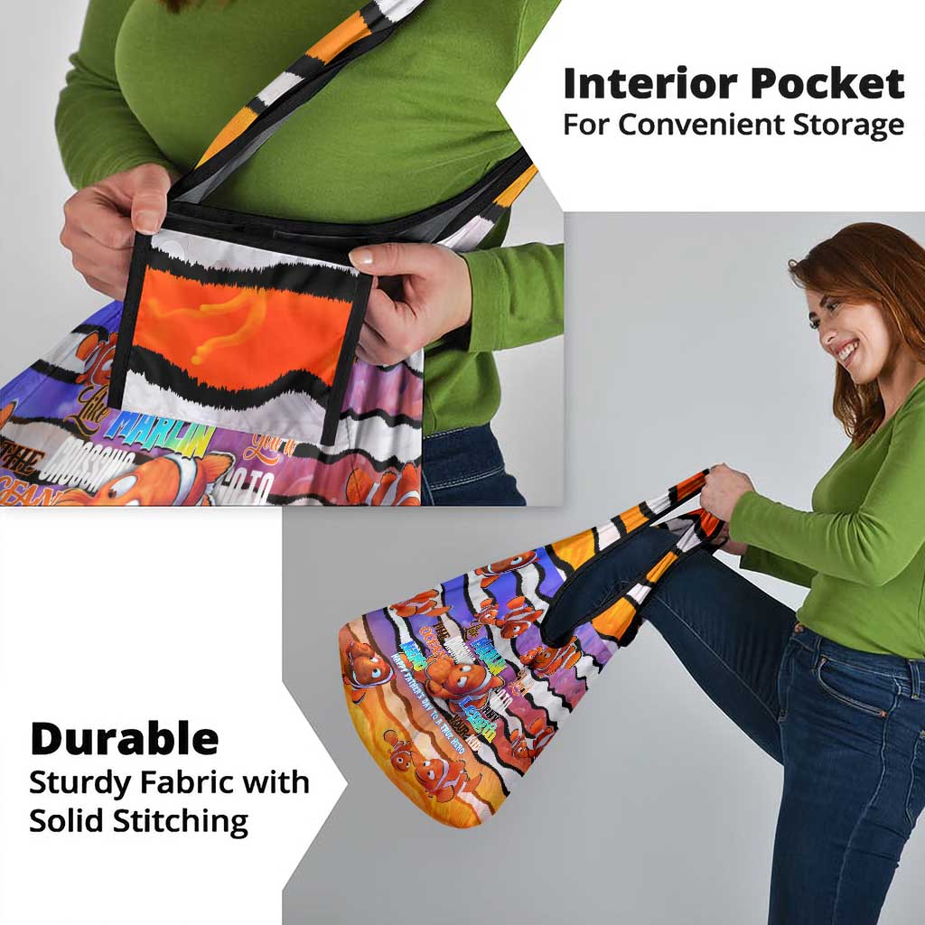 The Ocean Best Dad Grocery Bag Like Marlin Happy Fathers Day To a True Hero - Polynesian Pride