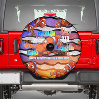 The Ocean Best Dad Spare Tire Cover Like Marlin Happy Fathers Day To a True Hero - Polynesian Pride