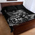 All Black Brothers Rugby Quilt Bed Set New Zealand Maori Haka