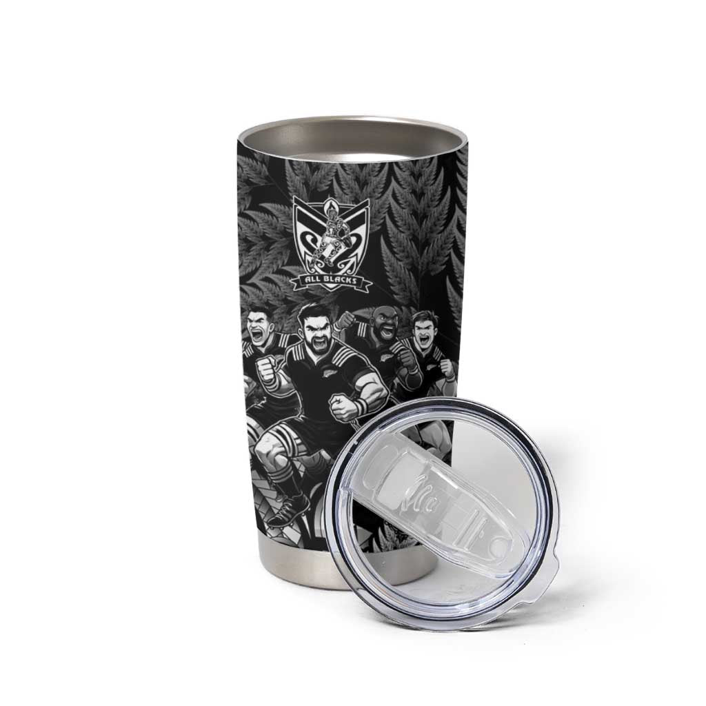 All Black Brothers Rugby Tumbler Cup New Zealand Maori Haka