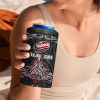 All Black NZL Rugby Champions 4 in 1 Can Cooler Tumbler Maori Warrior