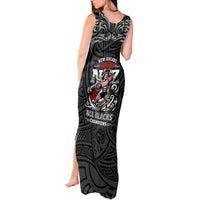 All Black NZL Rugby Champions Tank Maxi Dress Maori Warrior