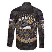 Personalized Shaka Girls America Samoa Family Matching Long Sleeve Bodycon Dress and Hawaiian Shirt Tropical Flowers Vintage DT02 - Polynesian Pride