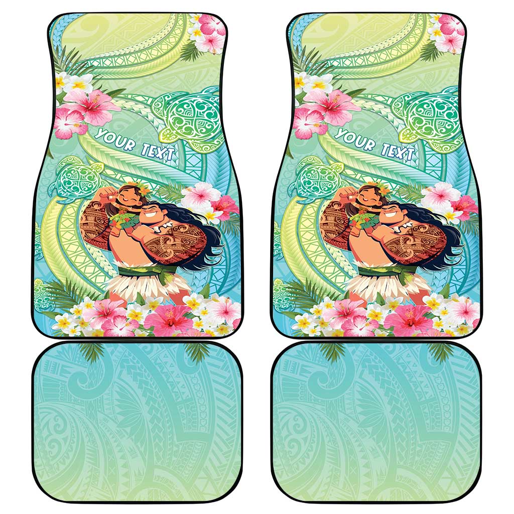 Hawaii Father's Day Car Mats Happy Father And Child