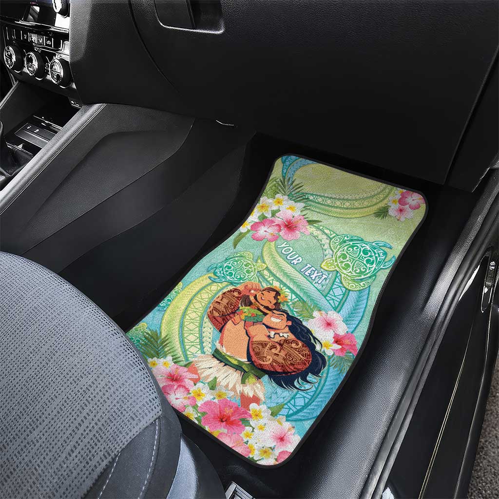 Hawaii Father's Day Car Mats Happy Father And Child