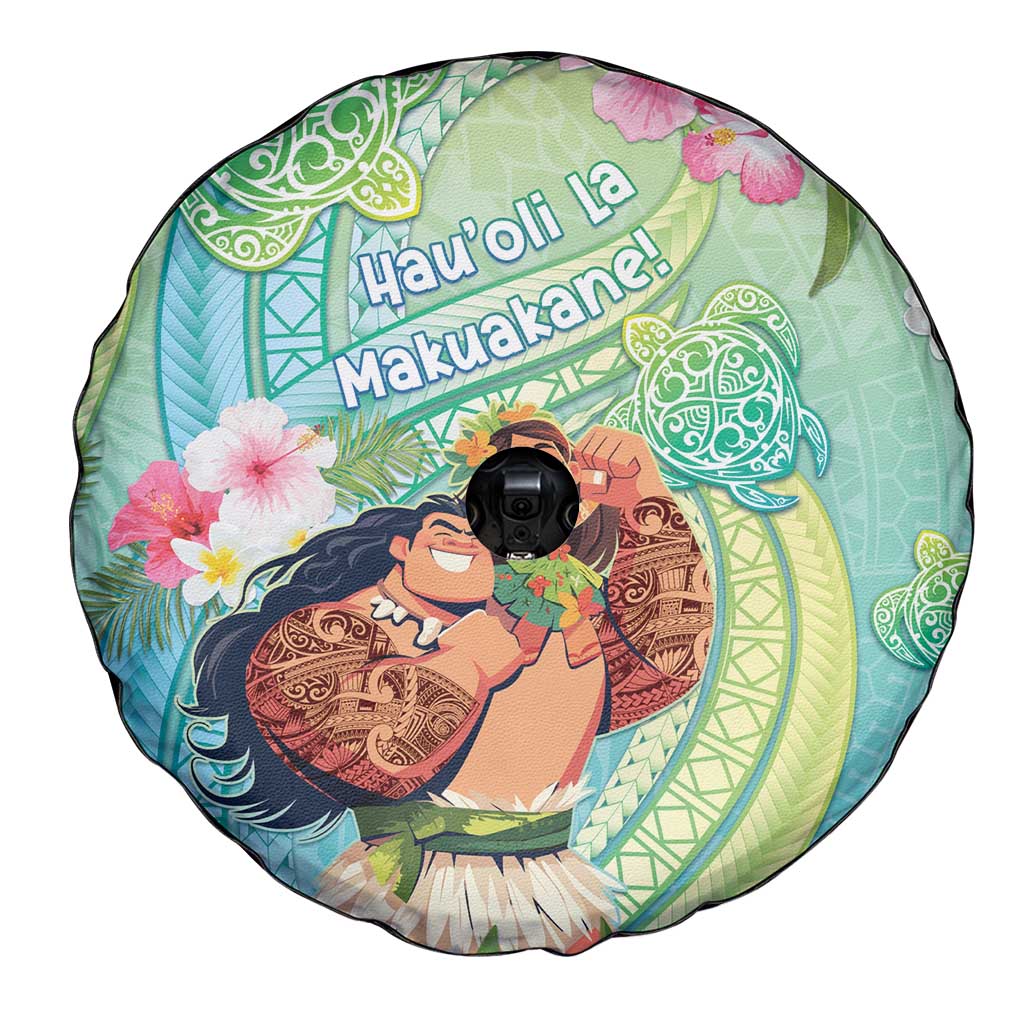 Hawaii Father's Day Spare Tire Cover Happy Father And Child