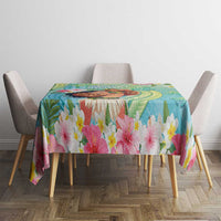 Hawaii Father's Day Tablecloth Happy Father And Child