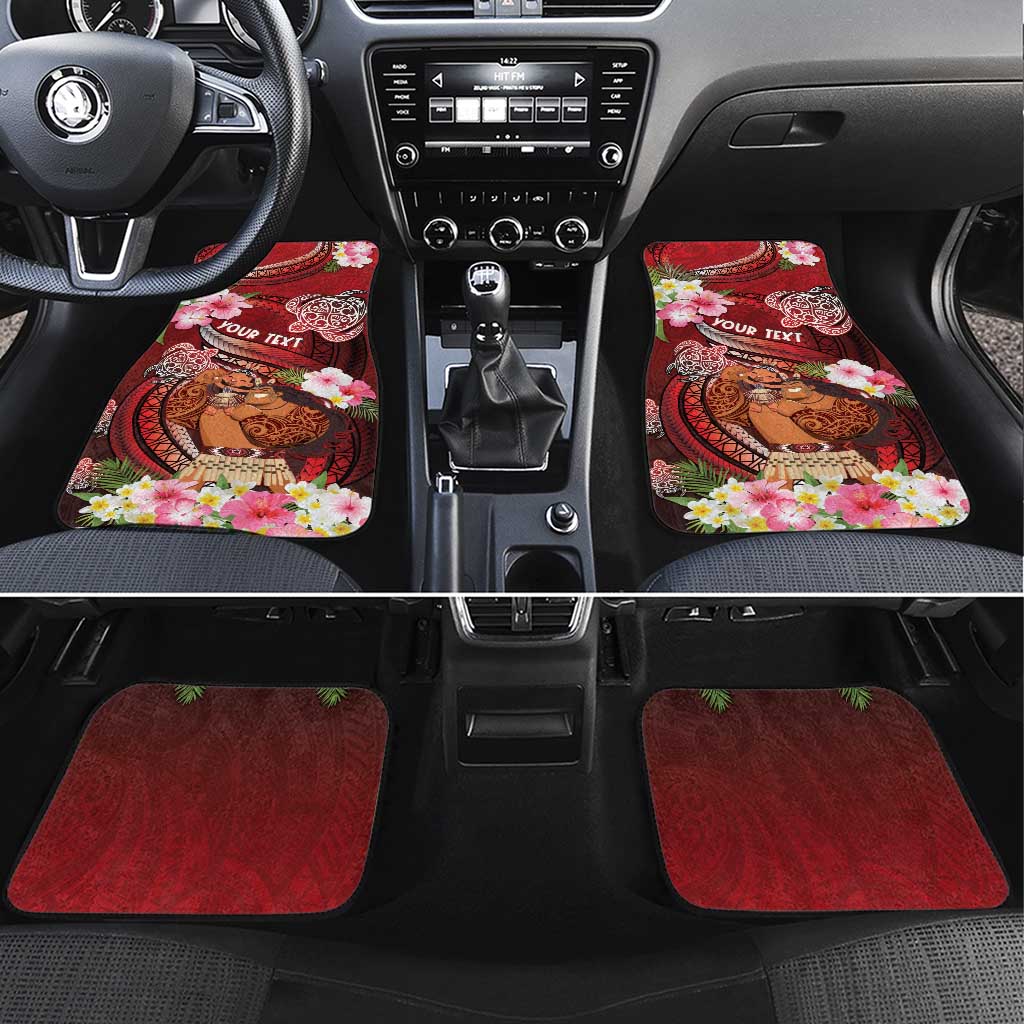 New Zealand Father's Day Car Mats Happy Father And Child