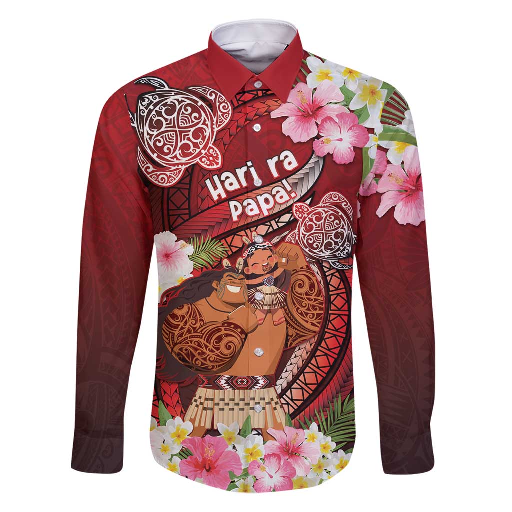 Personalised New Zealand Father's Day Family Matching Mermaid Dress and Hawaiian Shirt Happy Father And Child