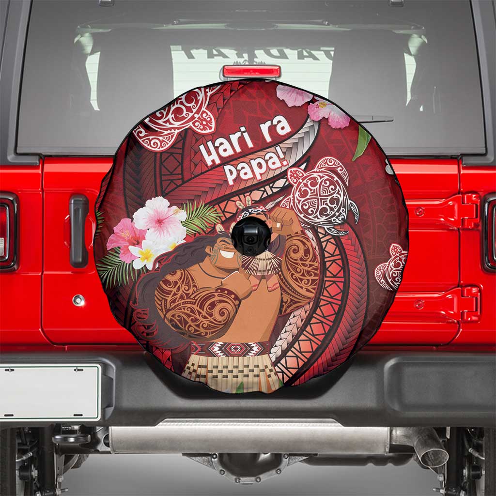 New Zealand Father's Day Spare Tire Cover Happy Father And Child