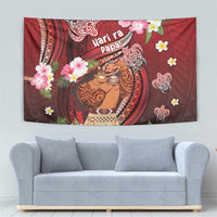 New Zealand Father's Day Tapestry Happy Father And Child DT04 - Polynesian Pride